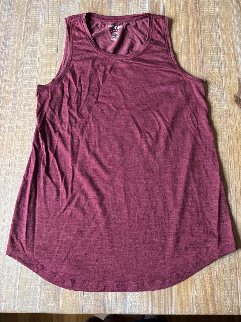 Wool& Ashland crew tank top